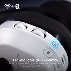 Turtle Beach Casque gaming amplifié multiplateforme sans fil Stealth 600 pour Xbox Series X|S, Xbox One, PC, Nintendo Switch et mobile - Bluetooth, 80 heures de batterie et microphone antibruit – Blanc - Vue supplémentaire 9