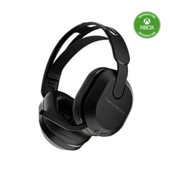Turtle Beach Casque gaming sans fil Stealth 500 officiel pour Xbox Series X|S, Xbox One et fonctionne via Bluetooth avec les PC, la Switch et mobile - 40 heures de batterie, coussinets en mousse à mémoire de forme et microphone désactivable par basculement - Noir