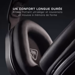 Turtle Beach Casque gaming sans fil Stealth 500 officiel pour Xbox Series X|S, Xbox One et fonctionne via Bluetooth avec les PC, la Switch et mobile - 40 heures de batterie, coussinets en mousse à mémoire de forme et microphone désactivable par basculement - Noir - Vue supplémentaire 12