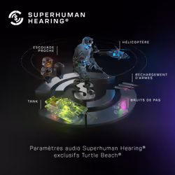 Turtle Beach Casque gaming sans fil Stealth 500 officiel pour Xbox Series X|S, Xbox One et fonctionne via Bluetooth avec les PC, la Switch et mobile - 40 heures de batterie, coussinets en mousse à mémoire de forme et microphone désactivable par basculement - Noir - Vue supplémentaire 14