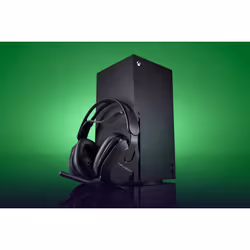 Turtle Beach Casque gaming sans fil Stealth 500 officiel pour Xbox Series X|S, Xbox One et fonctionne via Bluetooth avec les PC, la Switch et mobile - 40 heures de batterie, coussinets en mousse à mémoire de forme et microphone désactivable par basculement - Noir - Vue supplémentaire 16