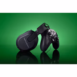 Turtle Beach Casque gaming sans fil Stealth 500 officiel pour Xbox Series X|S, Xbox One et fonctionne via Bluetooth avec les PC, la Switch et mobile - 40 heures de batterie, coussinets en mousse à mémoire de forme et microphone désactivable par basculement - Noir - Vue supplémentaire 17
