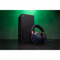 Turtle Beach Casque gaming amplifié multiplateforme sans fil Stealth 700 pour Xbox Series X|S, Xbox One, PC et mobile - Haut-parleurs 60 mm, microphone avec isolation acoustique par l'IA, Bluetooth. Batterie 80 heures – Cobalt - Vue supplémentaire 15