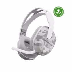 Turtle Beach Casque gaming amplifié sans fil Stealth 500 officiel pour PC, PS5, PS4, Nintendo Switch et mobile - 40 heures de batterie, Bluetooth, coussinets en mousse à mémoire de forme, microphone désactivable par basculement et préréglages d'égalisation - Noir