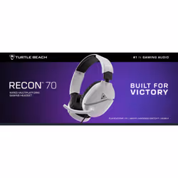 Turtle Beach Casque gaming multiplateforme Recon 70 - PS5, PS4, PC, Switch, et appareils mobiles avec prise 3,5 mm - microphone à bascule, écouteurs de 40 mm - Vue supplémentaire 16