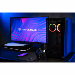 Turtle Beach Casque gaming amplifié multiplateforme sans fil Stealth 700 pour PS5, PS4, PC et mobile - Haut-parleurs 60 mm, microphone avec isolation acoustique par l'IA, Bluetooth, autonomie 80 heures, deux émetteurs - Noir - Vue supplémentaire 14