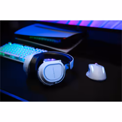 Turtle Beach Casque gaming amplifié multiplateforme sans fil Stealth 700 pour PS5, PS4, PC et mobile - Haut-parleurs 60 mm, microphone avec isolation acoustique par l'IA, Bluetooth, autonomie 80 heures, deux émetteurs - Blanc - Vue supplémentaire 14