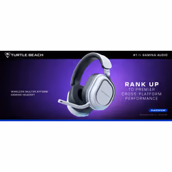 Turtle Beach Casque gaming amplifié multiplateforme sans fil Stealth 700 pour PS5, PS4, PC et mobile - Haut-parleurs 60 mm, microphone avec isolation acoustique par l'IA, Bluetooth, autonomie 80 heures, deux émetteurs - Blanc - Vue supplémentaire 19