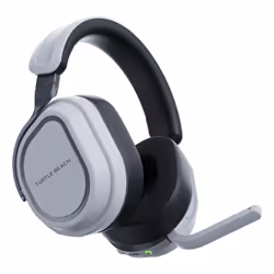 Turtle Beach Casque gaming amplifié multiplateforme sans fil Stealth 700 pour PS5, PS4, PC et mobile - Haut-parleurs 60 mm, microphone avec isolation acoustique par l'IA, Bluetooth, autonomie 80 heures, deux émetteurs - Blanc