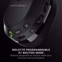 Turtle Beach Casque gaming amplifié multiplateforme sans fil Stealth 600 pour PS5, PS4, PC, Nintendo Switch et mobile - Bluetooth, 80 heures de batterie, microphone antibruit désactivable par basculement et écouteurs de 50 mm - Noir - Vue supplémentaire 14