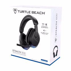 Turtle Beach Casque gaming amplifié multiplateforme sans fil Stealth 600 pour PS5, PS4, PC, Nintendo Switch et mobile - Bluetooth, 80 heures de batterie, microphone antibruit désactivable par basculement et écouteurs de 50 mm - Noir - Vue supplémentaire 17