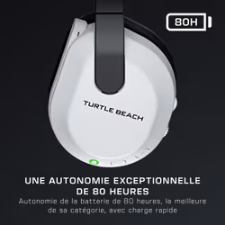 Turtle Beach Casque gaming amplifié multiplateforme sans fil Stealth 600 pour PS5, PS4, PC, Nintendo Switch et mobile - Bluetooth, 80 heures de batterie, microphone antibruit désactivable par basculement et écouteurs de 50 mm - Blanc - Vue supplémentaire 10