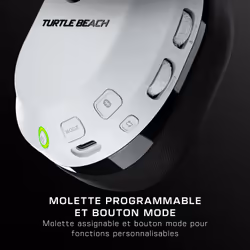 Turtle Beach Casque gaming amplifié multiplateforme sans fil Stealth 600 pour PS5, PS4, PC, Nintendo Switch et mobile - Bluetooth, 80 heures de batterie, microphone antibruit désactivable par basculement et écouteurs de 50 mm - Blanc - Vue supplémentaire 14