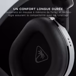 Turtle Beach Casque gaming amplifié multiplateforme sans fil Stealth 600 pour PS5, PS4, PC, Nintendo Switch et mobile - Bluetooth, 80 heures de batterie, microphone antibruit désactivable par basculement et écouteurs de 50 mm - Blanc - Vue supplémentaire 15