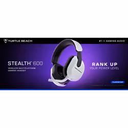 Turtle Beach Casque gaming amplifié multiplateforme sans fil Stealth 600 pour PS5, PS4, PC, Nintendo Switch et mobile - Bluetooth, 80 heures de batterie, microphone antibruit désactivable par basculement et écouteurs de 50 mm - Blanc - Vue supplémentaire 20