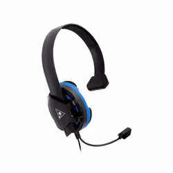 Turtle Beach Recon Chat - PS4™, Avec fil, Jouer, 80 - 10000 Hz, 120 g, Casque, Noir, Bleu