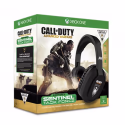 Turtle Beach Call of Duty: Advanced Warfare Sentinel Task Force, Avec fil, Jouer, Casque, Noir