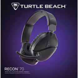 Turtle Beach Casque gaming multiplateforme Recon 70 – PC, PS5, PS4, Xbox Series X|S, Xbox One, Switch, et appareils mobiles avec prise 3,5 mm - microphone à bascule, écouteurs de 40 mm - Vue supplémentaire 15