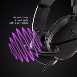 Turtle Beach Casque gaming multiplateforme Recon 70 – PC, PS5, PS4, Xbox Series X|S, Xbox One, Switch, et appareils mobiles avec prise 3,5 mm - microphone à bascule, écouteurs de 40 mm - Vue supplémentaire 8