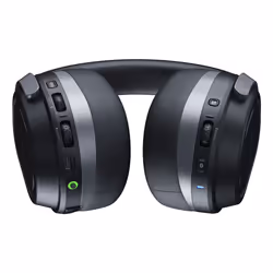 Turtle Beach Casque gaming amplifié multiplateforme sans fil Stealth 700 pour PC, PS5, PS4 et mobile - Audio 24 bits, haut-parleurs 60 mm, microphone avec isolation acoustique par l'IA, Bluetooth, autonomie de la batterie de 80 h - Noir - Vue supplémentaire 4