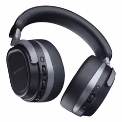 Turtle Beach Casque gaming amplifié multiplateforme sans fil Stealth 700 pour PC, PS5, PS4 et mobile - Audio 24 bits, haut-parleurs 60 mm, microphone avec isolation acoustique par l'IA, Bluetooth, autonomie de la batterie de 80 h - Noir - Vue supplémentaire 5