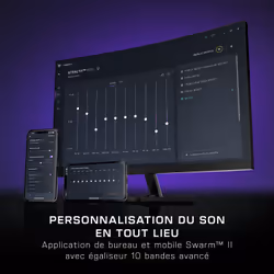 Turtle Beach Casque gaming amplifié multiplateforme sans fil Stealth 600 pour PC, PS5, PS4, Nintendo Switch et mobile - Bluetooth, 80 heures de batterie, microphone antibruit désactivable par basculement et Waves 3D Audio – Noir - Vue supplémentaire 13
