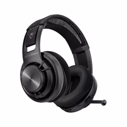 Turtle Beach Casque gaming ouvert sans fil Atlas Air pour PC - PC, PS5, PS4, Nintendo Switch, appareils mobiles - Audio haute fidélité 24 bits, micro de qualité diffusion, Bluetooth, écouteurs flottants, coussinets en mousse à mémoire de forme