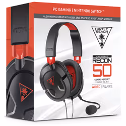 Turtle Beach Recon 50 Noir, Rouge - Vue supplémentaire 12