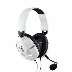 Turtle Beach Casque Recon 50 Blanc/Noir, Avec fil, 20 - 20000 Hz, Jouer, 367,4 g, Casque, Noir, Blanc