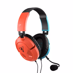 Turtle Beach Casque Recon 50 Rouge/Bleu, Avec fil, Jouer, 20 - 2000 Hz, 530,7 g, Casque, Bleu, Rouge