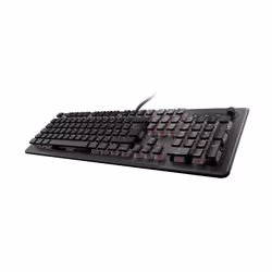 Turtle Beach Vulcan II Max - Clavier gaming PC optique et mécanique, touches rétro-éclairées RGB personnalisables et repose-poignet, Smart Keys, interrupteurs Titan II linéaires et fluides, plaque en aluminium, durabilité 200 millions de frappes - Noir - Vue supplémentaire 4