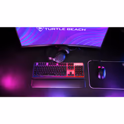 Turtle Beach Magma Membrane RGB Gaming Keyboard avec touches en membrane, Anti-Ghosting avancé, Technologie Easy-Shift, Eclairage RGB personnalisable, Repose-paume détachable - Noir - Vue supplémentaire 10