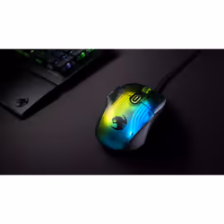 ROCCAT Kone XP, Droitier, Optique, USB Type-A, 19000 DPI, Noir
