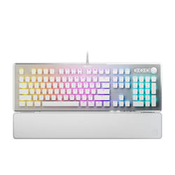 ROCCAT Vulcan II clavier USB QWERTY Français Blanc