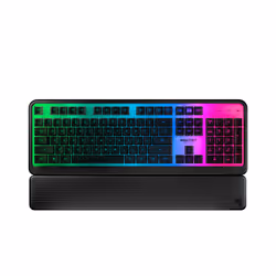 ROCCAT Magma, Taille réelle (100 %), USB, Clavier à membrane, AZERTY, LED RGB, Noir
