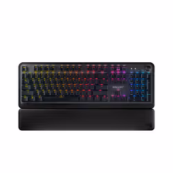 ROCCAT Pyro, Taille réelle (100 %), USB, Clavier mécanique, QWERTY, LED RGB, Noir