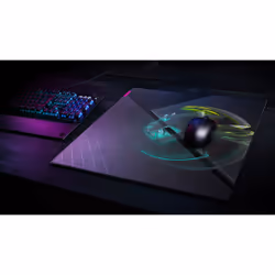 ROCCAT Sense Icon Tapis de souris de jeu Noir, Gris