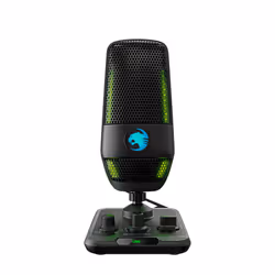 ROCCAT Torch, Microphone de studio, 20 - 20000 Hz, 24 bit, 48 kHz, 110 dB, Condensateur