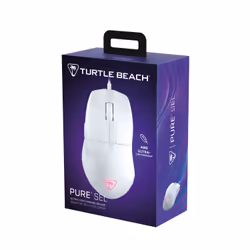 Turtle Beach Pure SEL - Souris gaming ergonomique ultralégère RGB, capteur optique DPI 8K, touches mécaniques, système de prétension, patins en PTFE pur, éclairage RGB Blanc - Vue supplémentaire 6