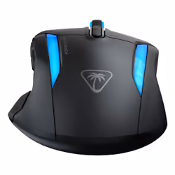 Turtle Beach Kone II - Souris gaming RGB ergonomique filaire, capteur optique 26 000 DPI, interrupteurs optiques 100 M de clics, 23 entrées personnalisables, molette 4D, patins en PTFE pur - Noir cendre - Vue supplémentaire 4