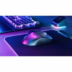 Turtle Beach Kone XP Air - Souris gaming RGB ergonomique, personnalisable et sans fil, Bluetooth, capteur optique 19 000 DPI, autonomie de batterie de 100 heures, station de charge, 29 entrées programmables, éclairage AIMO RGB, molette 4D Noir - Vue supplémentaire 13