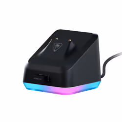 Turtle Beach Kone XP Air - Souris gaming RGB ergonomique, personnalisable et sans fil, Bluetooth, capteur optique 19 000 DPI, autonomie de batterie de 100 heures, station de charge, 29 entrées programmables, éclairage AIMO RGB, molette 4D Noir - Vue supplémentaire 7