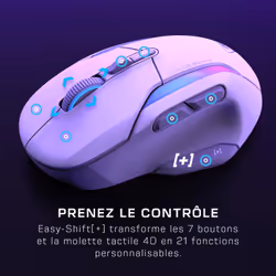 Turtle Beach Kone II Air souris Jouer Droitier RF sans fil + Bluetooth Optique 26000 DPI - Vue supplémentaire 6