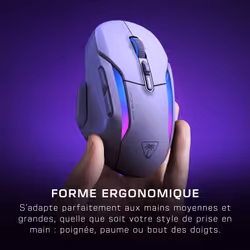 Turtle Beach Kone II Air souris Jouer Droitier RF sans fil + Bluetooth Optique 26000 DPI - Vue supplémentaire 7