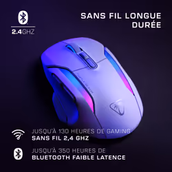 Turtle Beach Kone II Air souris Jouer Droitier RF sans fil + Bluetooth Optique 26000 DPI - Vue supplémentaire 8