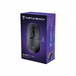 Turtle Beach Burst II Air - Souris gaming sans fil 2,4 GHz : ultralégère avec 47 g, touches optiques, symétrique, capteur optique 26 000 PPP, Bluetooth, autonomie 120 heures, câble USB-C Noir - Vue supplémentaire 14