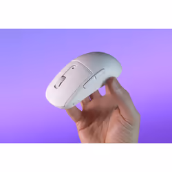 Turtle Beach Burst II Air - Souris gaming sans fil 2,4 GHz : ultralégère avec 47 g, touches optiques, symétrique, capteur optique 26 000 PPP, Bluetooth, autonomie 120 heures, câble USB-C Blanc - Vue supplémentaire 11
