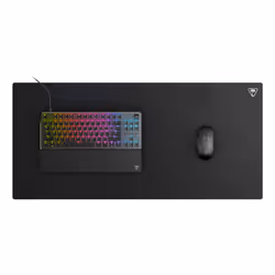 Turtle Beach Sense Core XXL Ultra-Wide Tapis de souris PC Gaming - support en caoutchouc antidérapant, surface en tissu micro tissé équilibré, lisse, durable, rectangle, noir