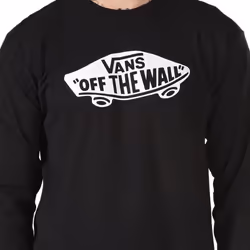 Vans VK6HY28 Tee-shirt Encolure torsadée Manches longues Coton