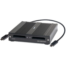 Sonnet SF3 Series – RED MINI-MAG Pro lecteur de carte mémoire Thunderbolt 3 Noir